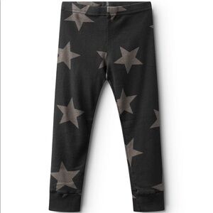 NUNUNU star leggings 3-4T
